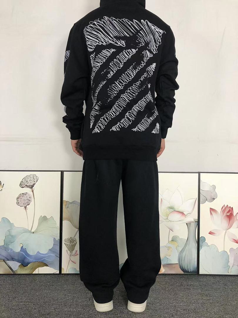 Off-White 175 OFF-WHITE HOODIE 511083119 (Im 170Cm 60Kg I Wear Size M In The Phot) - Image 4