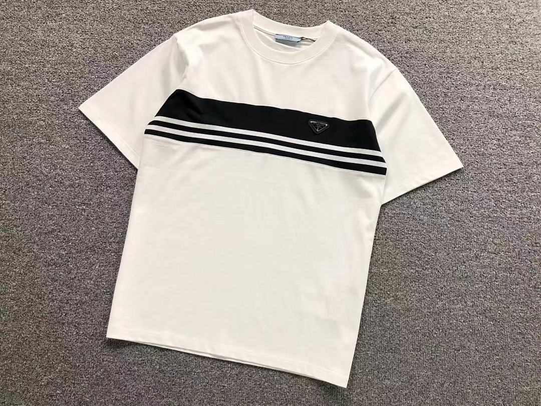 Prada 95 P⭐A⭐A T-SHIRT 3203181003 (Im 170Cm 60Kg I Wear Size M In The Phot) - Image 7