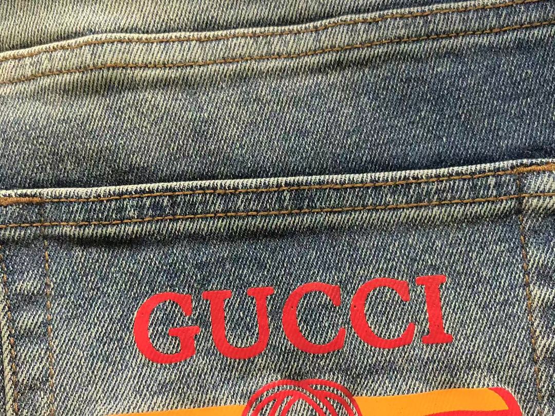Gucci 175 G⭐C⭐I TROUSRES 2207081401 (Im 170Cm 60Kg I Wear Size 33 In The Phot) - Image 17