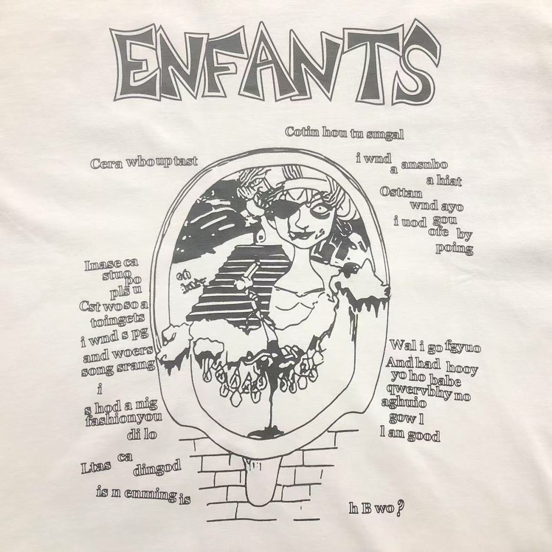 Chanel 85 ENFANTS RICHES DEPRIMES T-SHIRT 5212457162 (Im 170Cm 60Kg I Wear Size S In The Phot) - Image 8