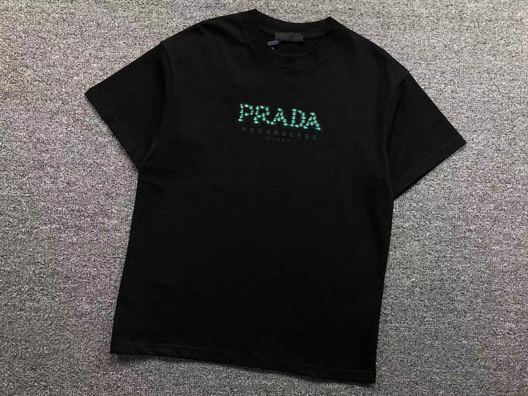 Prada 168 P⭐A⭐A T-SHIRT 22032008001 (Im 170Cm 60Kg I Wear Size S In The Phot) - Image 10