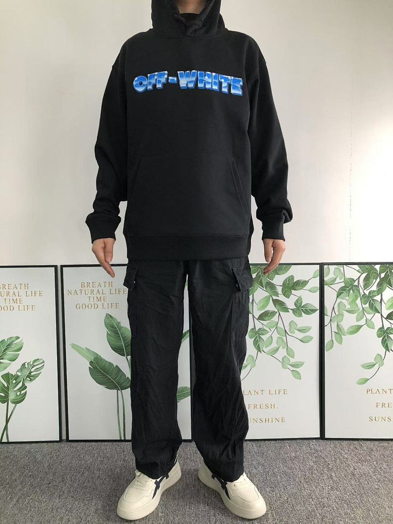 Off-White 168 OFF-WHITE HOODIE 312191019 (Im 170Cm 55Kg I Wear Size M In The Phot) - Image 3