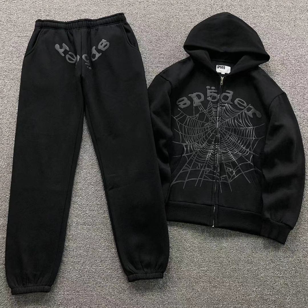 Sp5der TROUSERS 125 SP5DER HOODIE