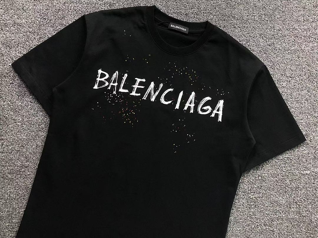 Balenciaga 115 B⭐L⭐⭐⭐IA⭐A T-SHIRT 3103234820 (Im 170Cm 60Kg I Wear Size S In The Phot) - Image 19
