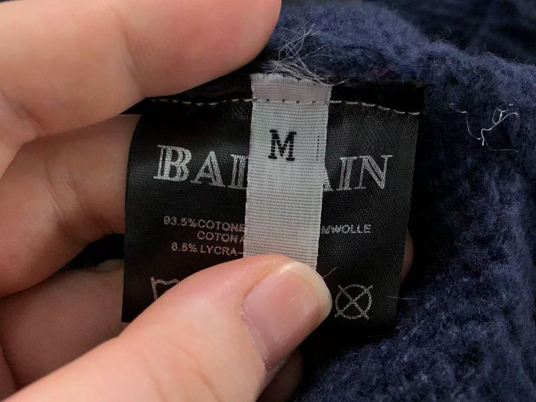Balmain 128 BALMAIN SWEATER 11082306140 (Im 170Cm 60Kg I Wear Size M In The Phot) - Image 20