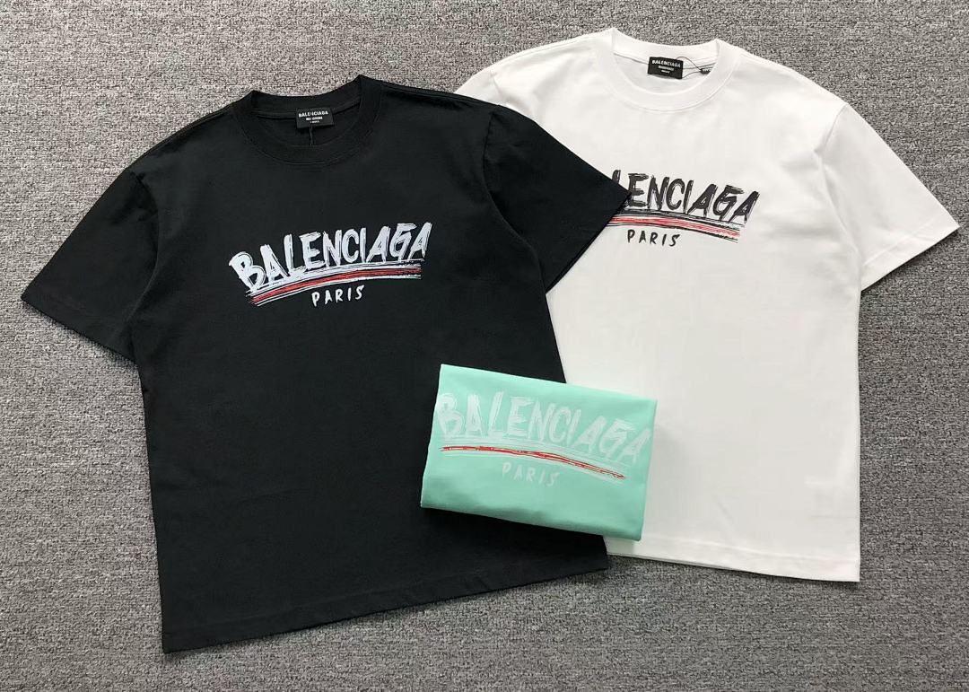 Balenciaga 115 B⭐L⭐⭐⭐IA⭐A T-SHIRT 412200821 (Im 170Cm 57Kg I Wear Size M In The Phot) - Image 17