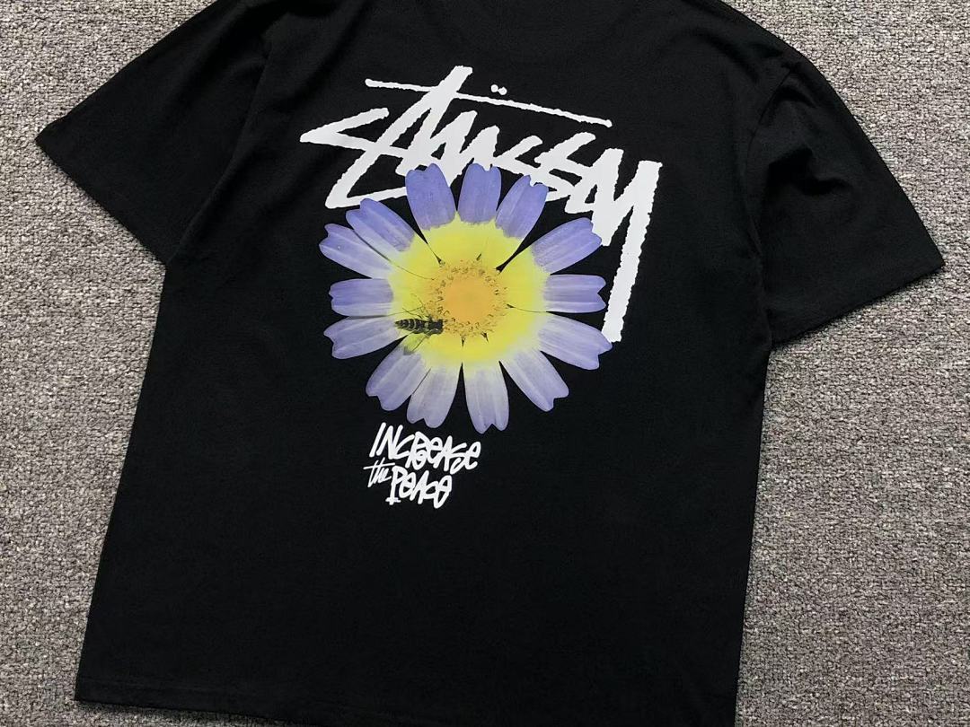 Stussy 78 STUSSY T-SHIRT 571220123 (Im 170Cm 60Kg I Wear Size L In The Phot) - Image 9