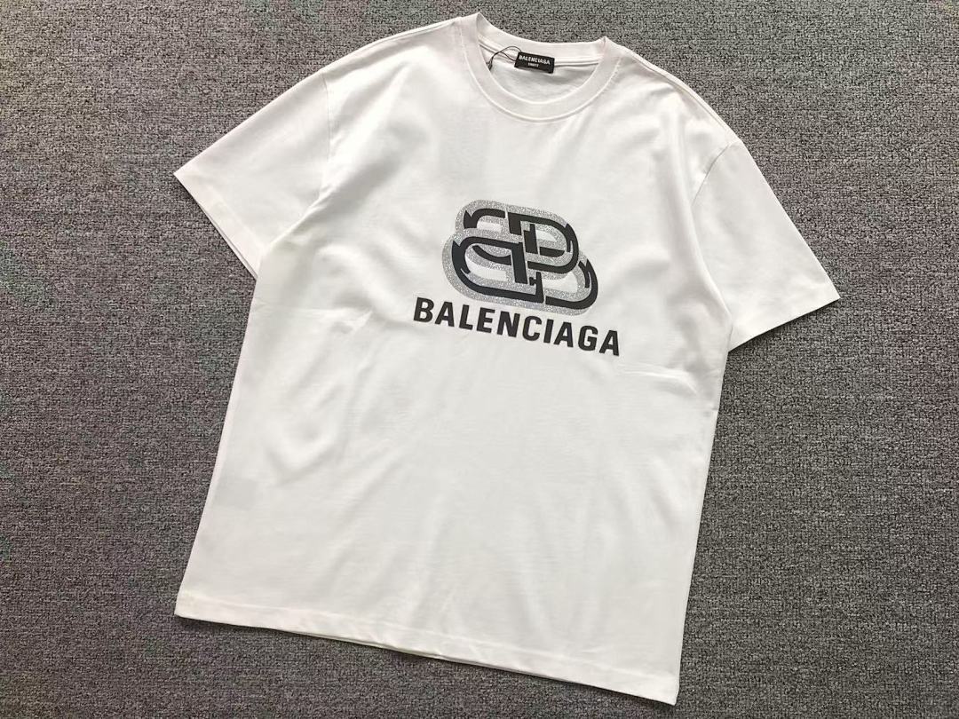 Balenciaga 95 B⭐L⭐⭐⭐IA⭐A T-SHIRT 5230605136 (Im 170Cm 60Kg I Wear Size M In The Phot) - Image 6