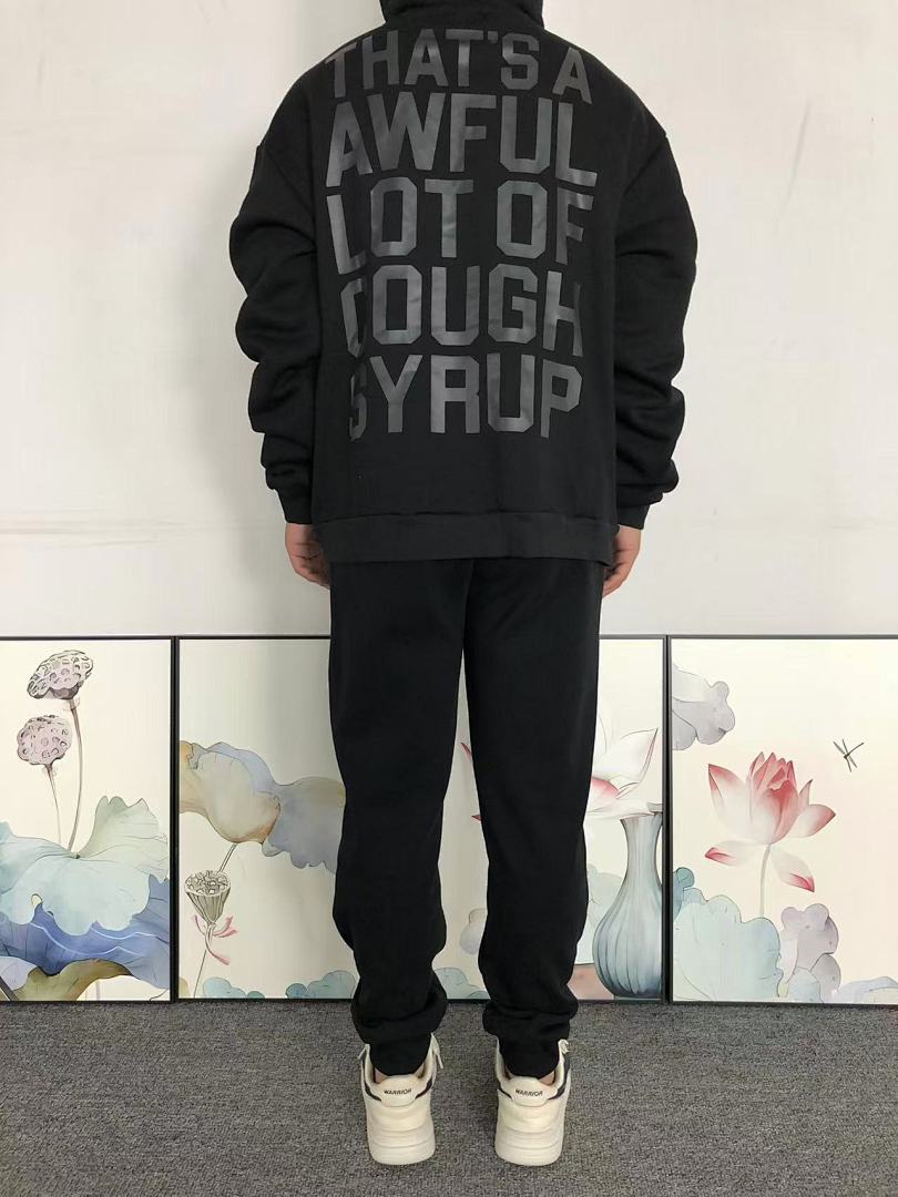 Cough Syrup 118 COU⭐H SY⭐UP HOODIE 510101778 (Im 170Cm 60Kg I Wear Size M In The Phot) - Image 4