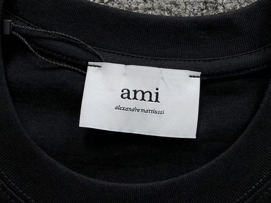 AMI 98 AMI T-SHIRT 3206172021 (Im 170Cm 60Kg I Wear Size M In The Phot) - Image 20