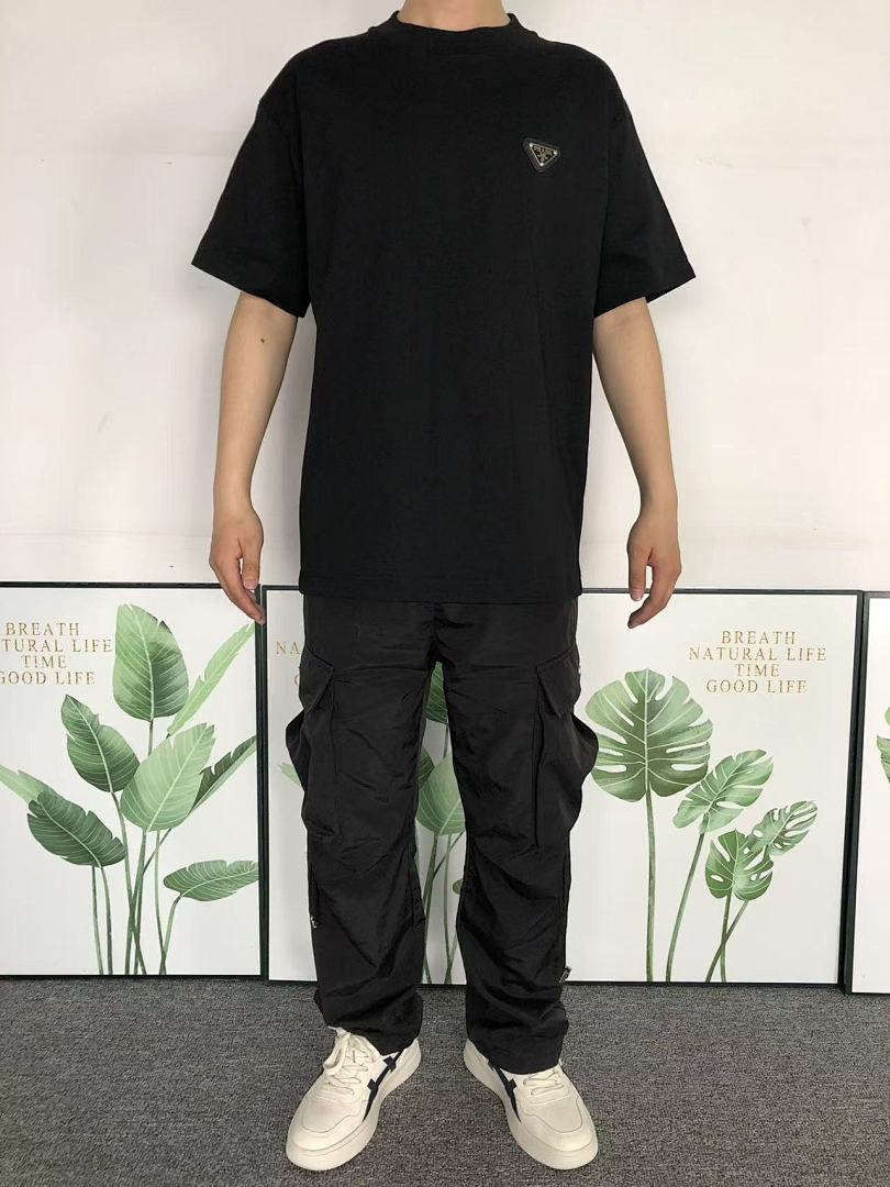 Prada 95 P⭐A⭐A T-SHIRT 502170781 (Im 170Cm 57Kg I Wear Size M In The Phot) - Image 3