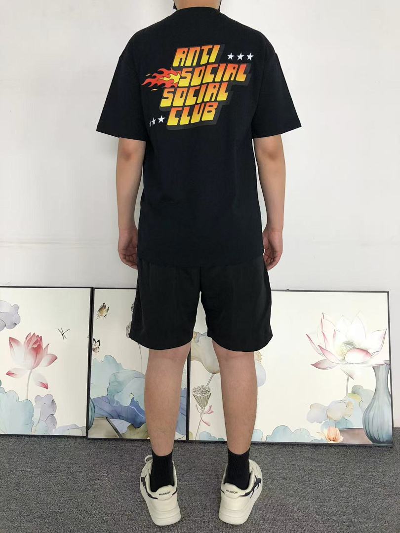 Christian Louboutin 85 ANTI SOCIAL CLUB T-SHIRT3108272002 (Im 170Cm 60Kg I Wear Size M In The Phot) - Image 4