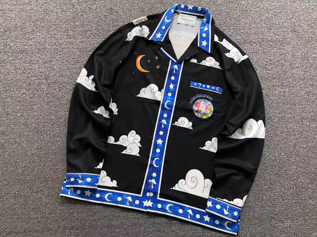 Casablanca 118 CASABLANCA SHIRT 1110075139 (Im 170Cm 60Kg I Wear Size L In The Phot) - Image 11