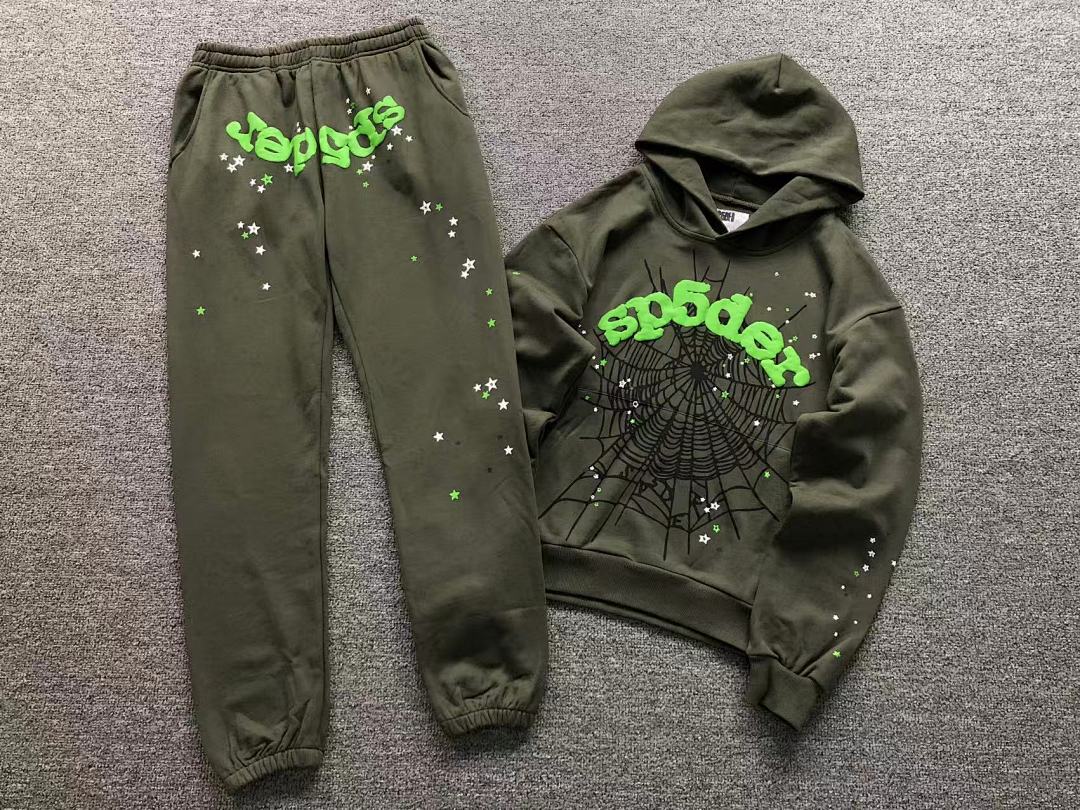 Sp5der TROUSERS 125 SP5DER HOODIE