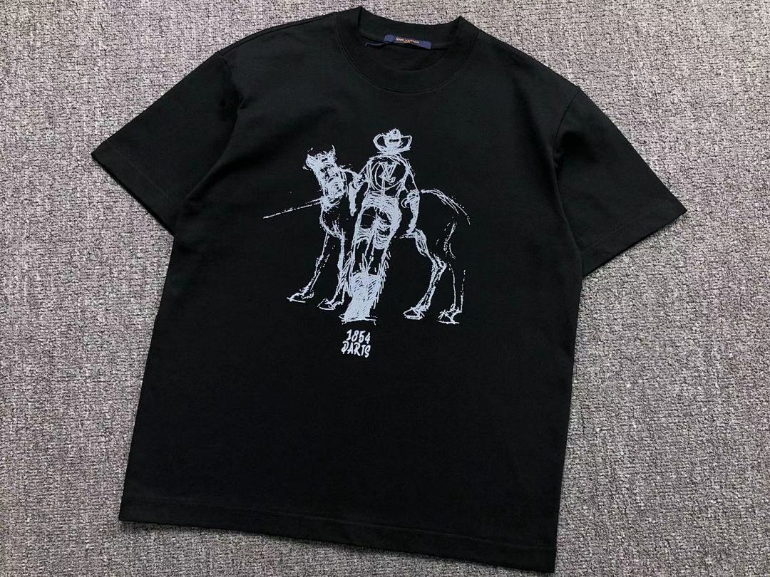 Louis Vuitton 108 L⭐ T-SHIRT 411132121 (Im 170Cm 57Kg I Wear Size M In The Phot) - Image 8