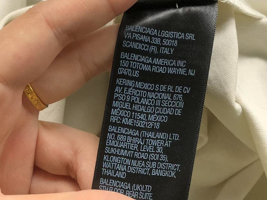 Balenciaga 128 B⭐L⭐⭐⭐IA⭐A T-SHIRT 3108082221 (Im 170Cm 60Kg I Wear Size S In The Phot) - Image 19
