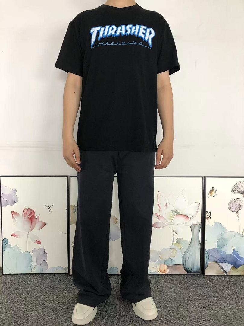 Thrasher 68 THRASHER T-SHIRT 41060902121 (Im 170Cm 60Kg I Wear Size M In The Phot) - Image 3