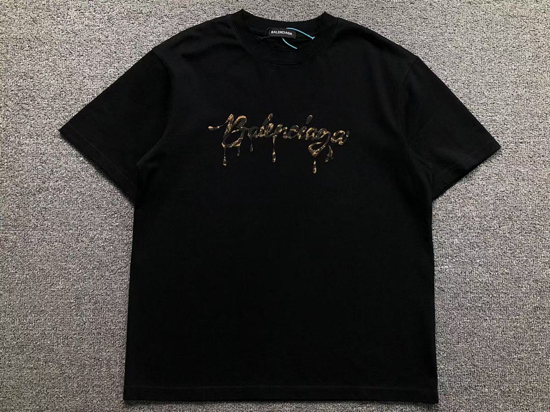 Balenciaga 128 B⭐L⭐⭐⭐IA⭐A T-SHIRT 3203213421 (Im 170Cm 60Kg I Wear Size L In The Phot) - Image 9
