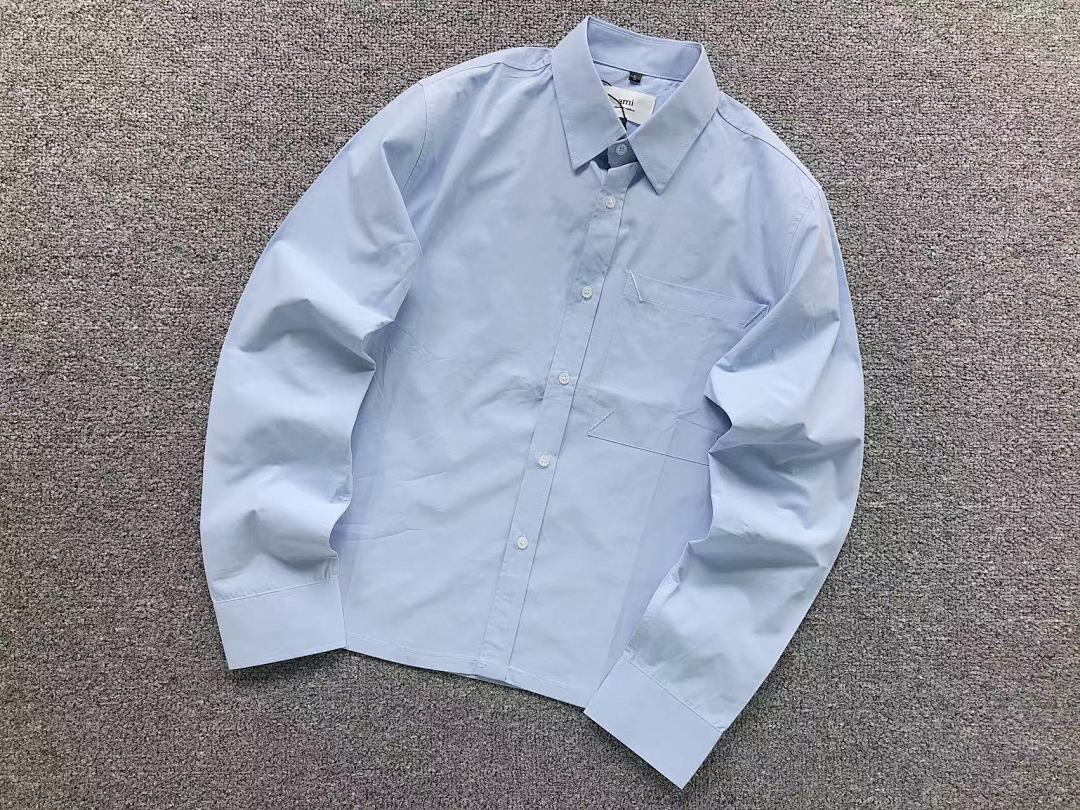 AMI 138 AMI SHIRT 4104090317 (Im 170Cm 60Kg I Wear Size S In The Phot) - Image 10