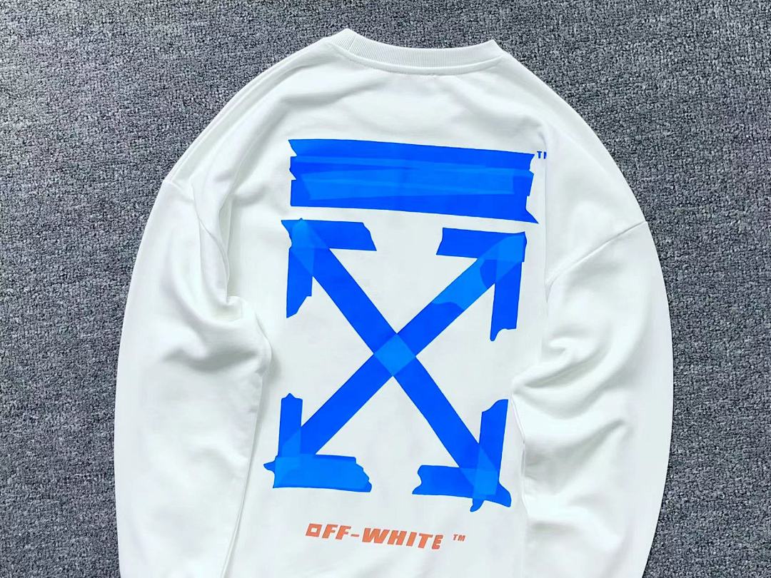 Off-White 136 OFF-WHITE (WHITE HOODIE) - Image 6