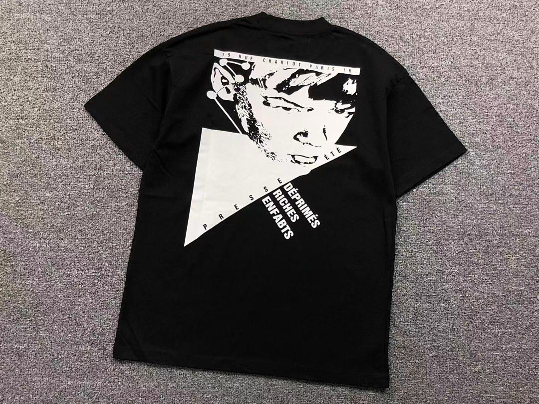 Chanel 88 ENFANTS RICHES DEPRIMES T-SHIRT 5212443162 (Im 170Cm 60Kg I Wear Size S In The Phot) - Image 6