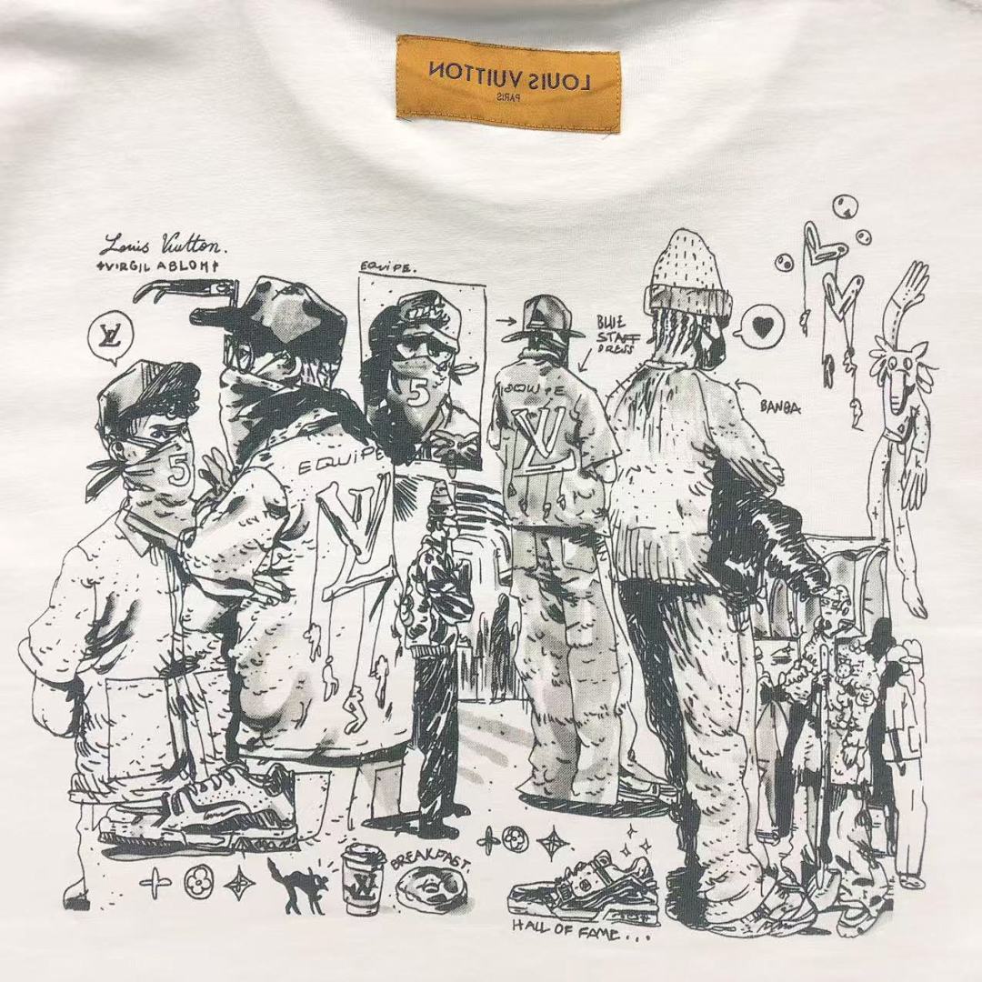 Louis Vuitton 108 L⭐ T-SHIRT 41061313126 (Im 170Cm 60Kg I Wear Size XS In The Phot) - Image 9