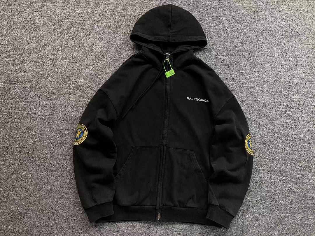 Balenciaga 195 B⭐L⭐⭐⭐IA⭐A HOODIE 1108211499 (Im 170Cm 60Kg I Wear Size M In The Phot) - Image 5