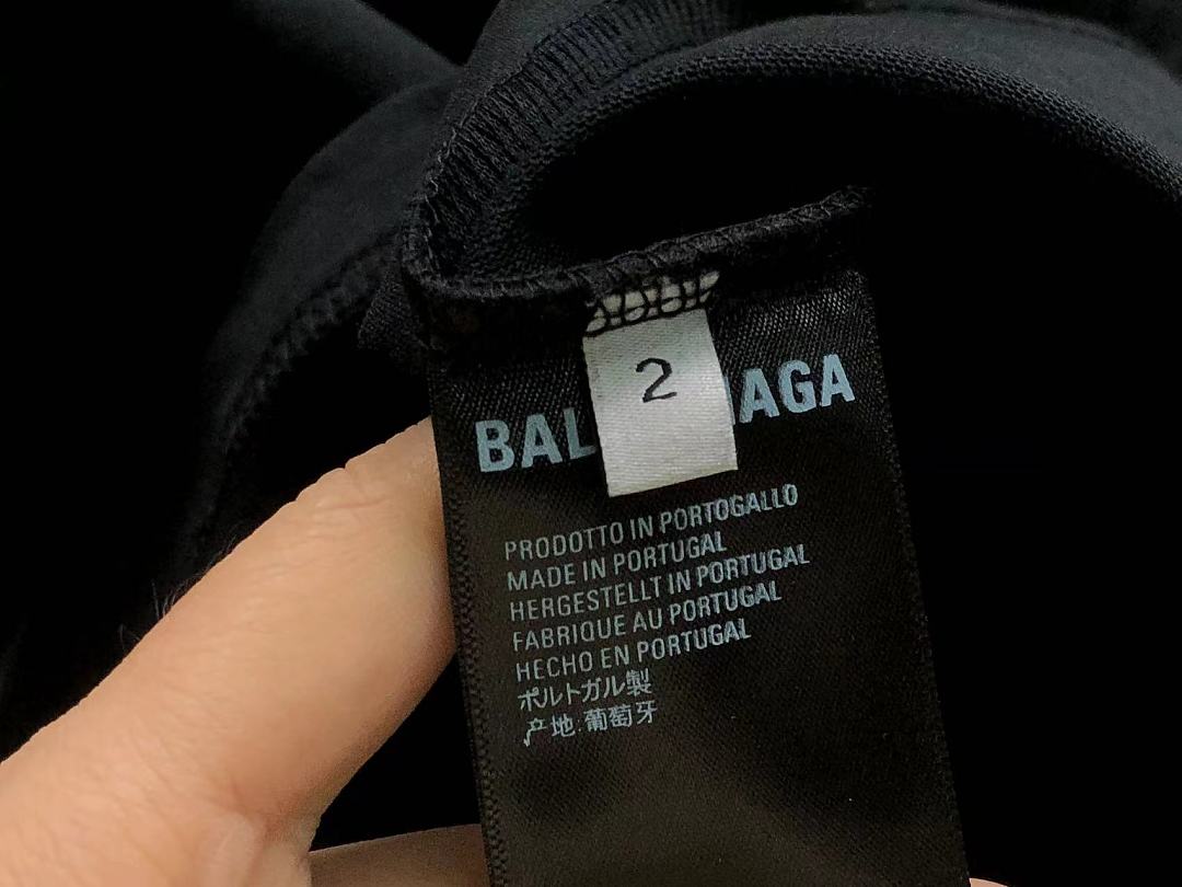 Balenciaga 105 B⭐L⭐⭐⭐IA⭐A T-SHIRT 42061324156 (Im 170Cm 60Kg I Wear Size 2 In The Phot) - Image 23