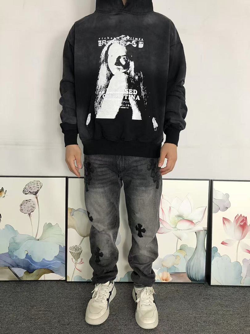 Chanel 165 ENFANTS RICHES DEPRIMES HOODIE 5211223162 (Im 170Cm 60Kg I Wear Size S In The Phot) - Image 3