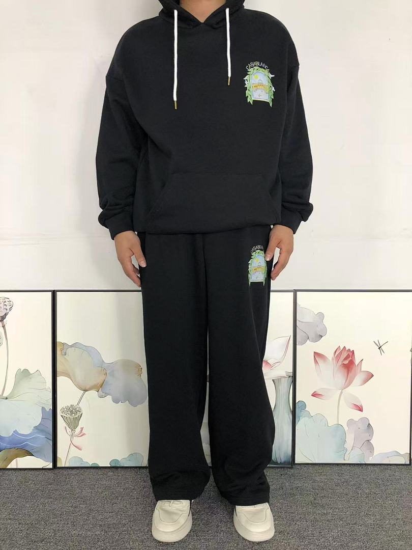 Casablanca 335 CASABLANCA HOODIE TROUSERS 592507127 (Im 170Cm 60Kg I Wear Size XL In The Phot) - Image 4