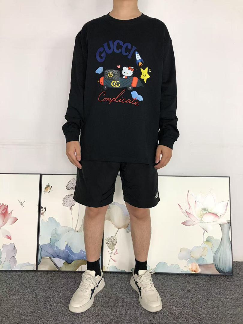 Gucci 128 G⭐C⭐I LONG SLEEVED 3108042821 (Im 170Cm 60Kg I Wear Size S In The Phot) - Image 3