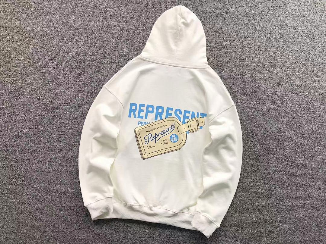 Represent 128 REPRESENT HOODIE 1109260968 (Im 170Cm 60Kg I Wear Size S In The Phot) - Image 7