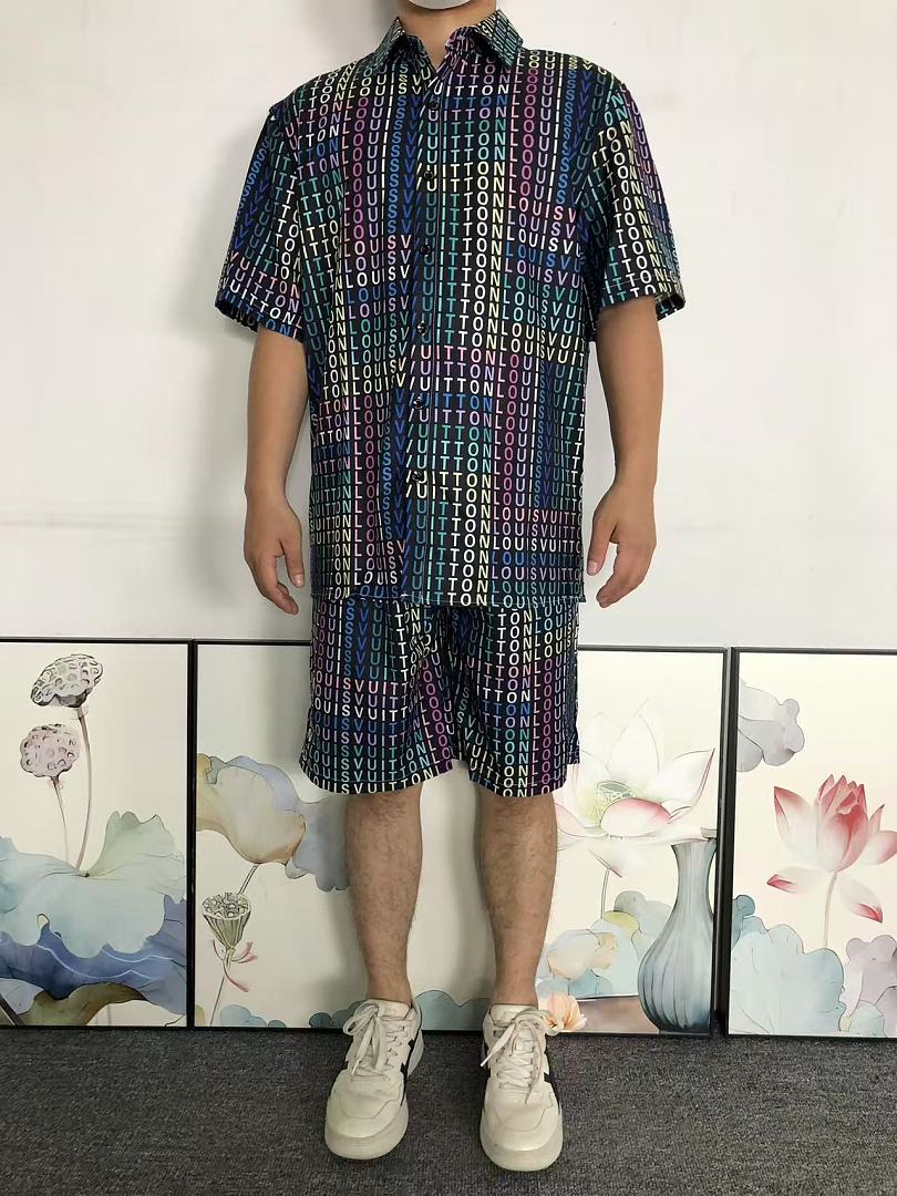 Louis Vuitton 165 L⭐ SHIRT SHORTS 3206061920 (Im 170Cm 60Kg I Wear Size L In The Phot) - Image 4