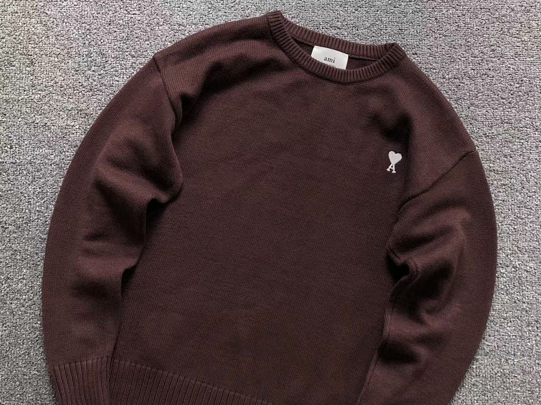 AMI 158 AMI SWEATER 21101110125 (Im 170Cm 60Kg I Wear Size S In The Phot) - Image 36