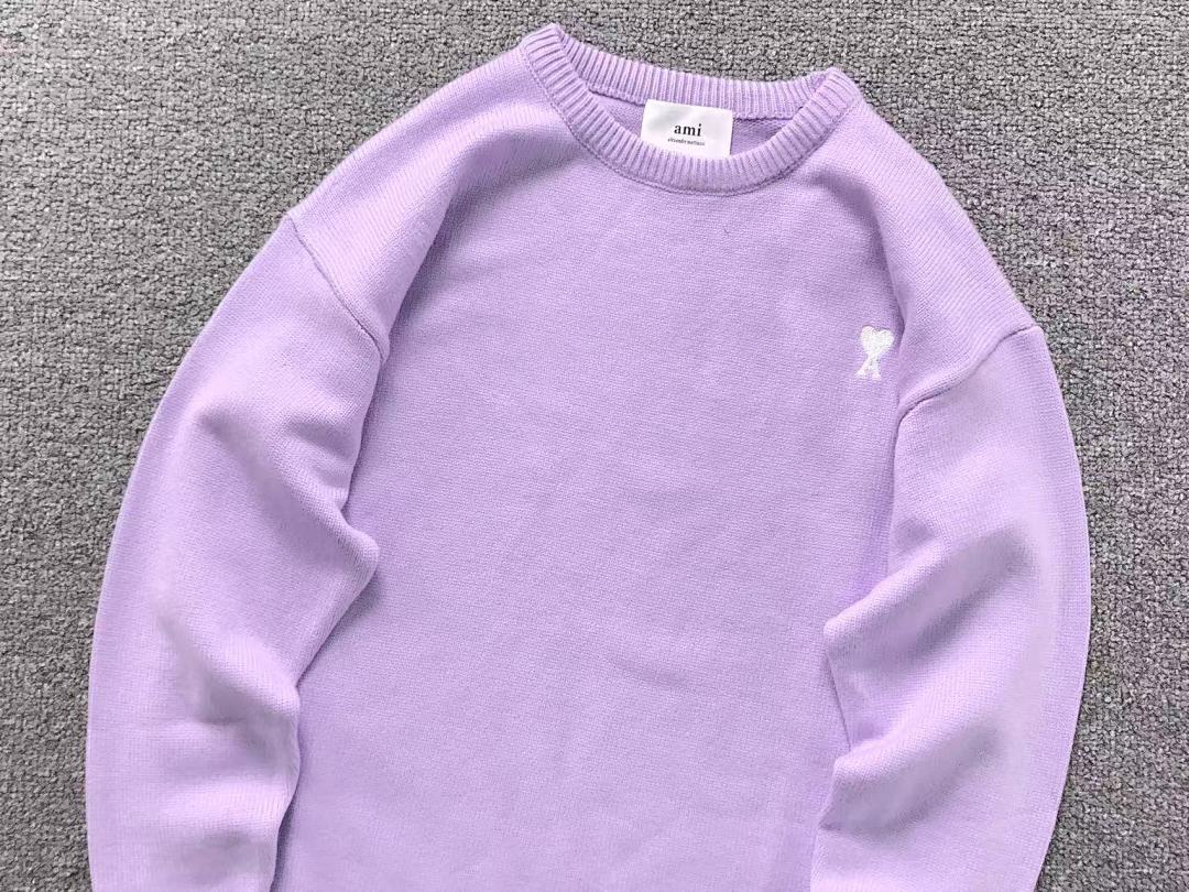 AMI 115 AMI SWEATER 510180688 (Im 170Cm 60Kg I Wear Size S In The Phot) - Image 21
