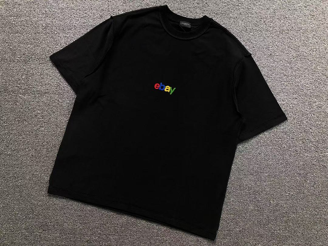 Balenciaga 125 B⭐L⭐⭐⭐IA⭐A T-SHIRT 42041308163 (Im 170Cm 60Kg I Wear Size XS In The Phot) - Image 10
