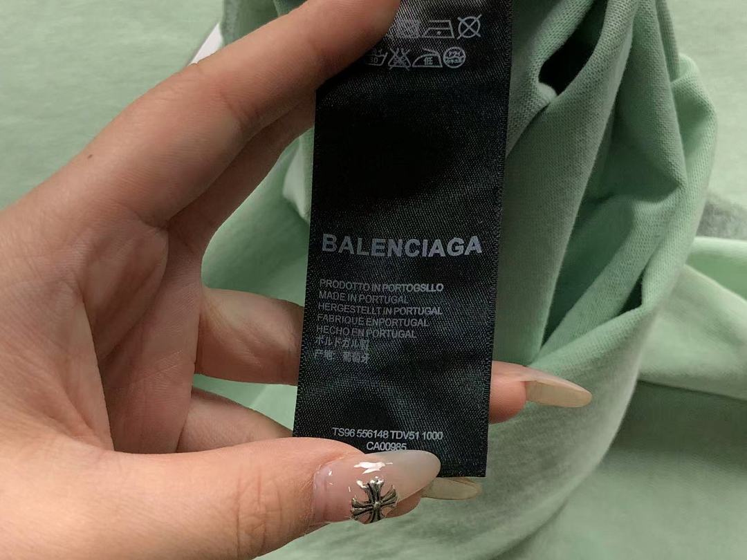 Balenciaga 118 B⭐L⭐⭐⭐IA⭐A T-SHIRT 5212206136 (Im 170Cm 60Kg I Wear Size S In The Phot) - Image 18