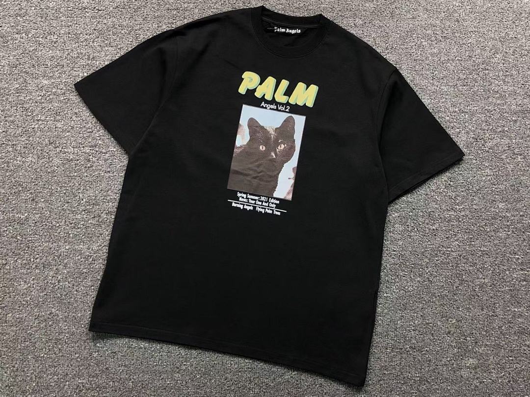 Palm Angels 78 PALM ANGELS T-SHIRT 41060928121 (Im 170Cm 60Kg I Wear Size L In The Phot) - Image 11