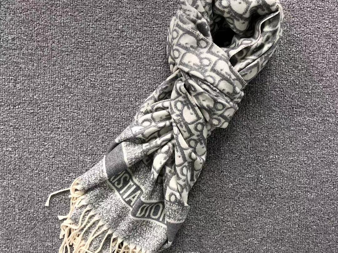 Dior 95 D⭐O⭐ SCARF 560426102 (Long 174CM* Wide 67CM*) - Image 25