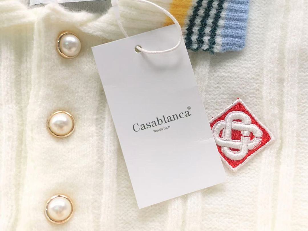Casablanca 128 CASABLANCA SWEATER POLO 583050127 (Im 170Cm 60Kg I Wear Size L In The Phot) - Image 12