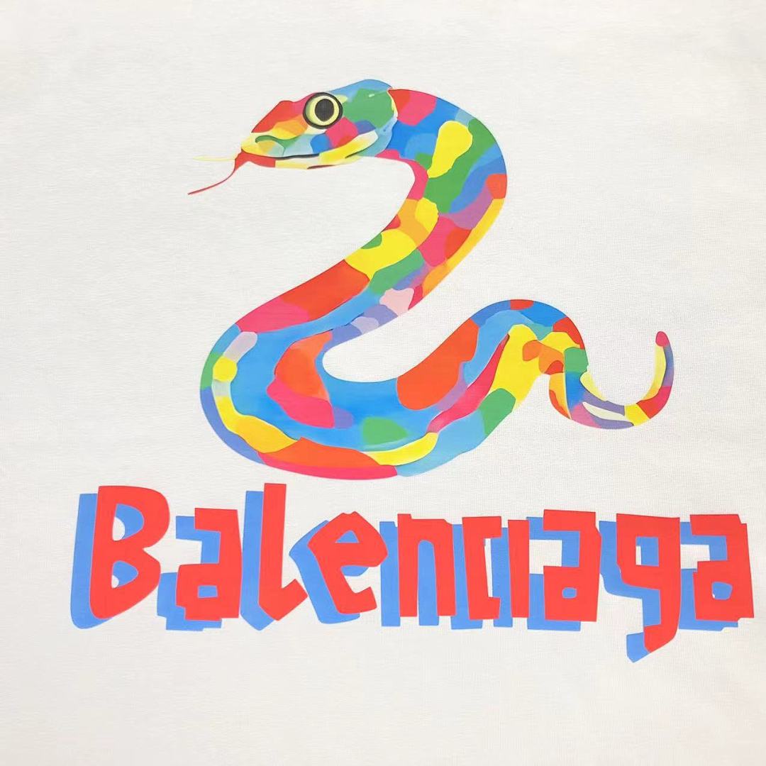 Balenciaga 95 B⭐L⭐⭐⭐IA⭐A T-SHIRT 502171881 (Im 170Cm 57Kg I Wear Size 1 In The Phot) - Image 15