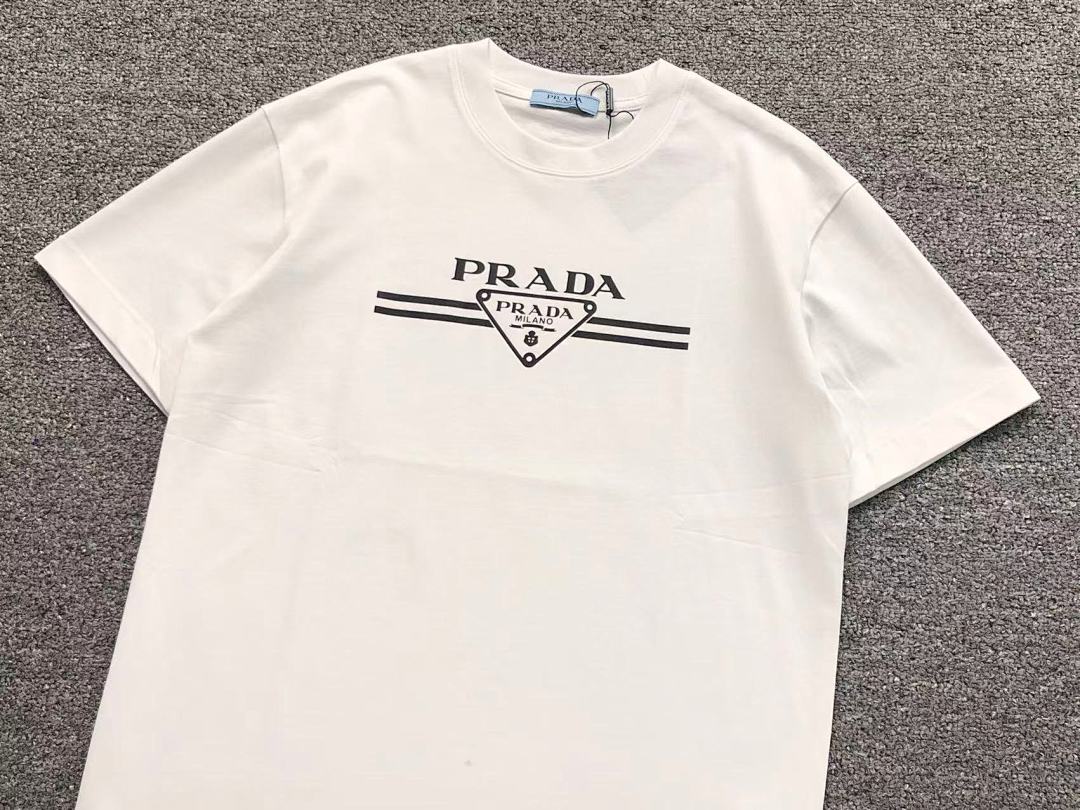 Prada 115 P⭐A⭐A T-SHIRT 5232406147 (Im 170Cm 60Kg I Wear Size M In The Phot) - Image 8