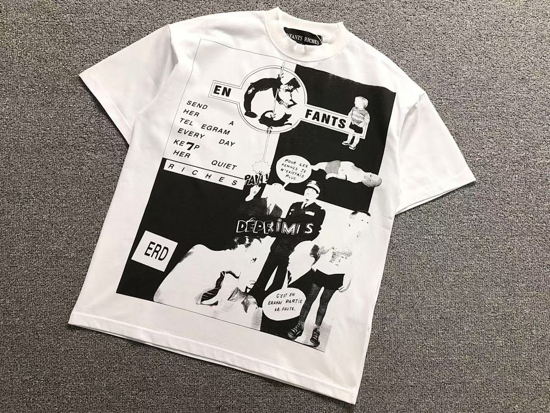 Chanel 88 ENFANTS RICHES DEPRIMES T-SHIRT 5122411162 (Im 170Cm 60Kg I Wear Size S In The Phot) - Image 6