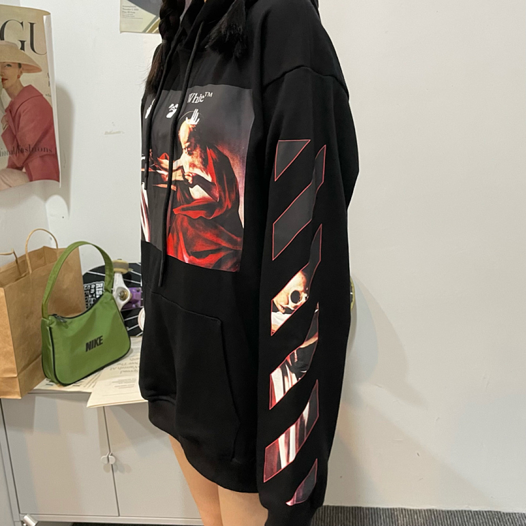 Off-White 129 OFF-WHITE (WHITE HOODIE) - Image 32