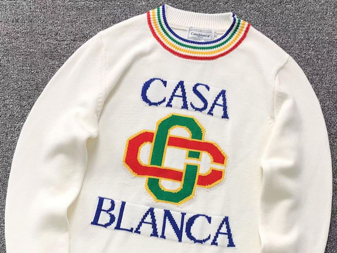 Casablanca 145 CASABLANCA SWEATER 212061648 (Im 170Cm 57Kg I Wear Size L In The Phot) - Image 14