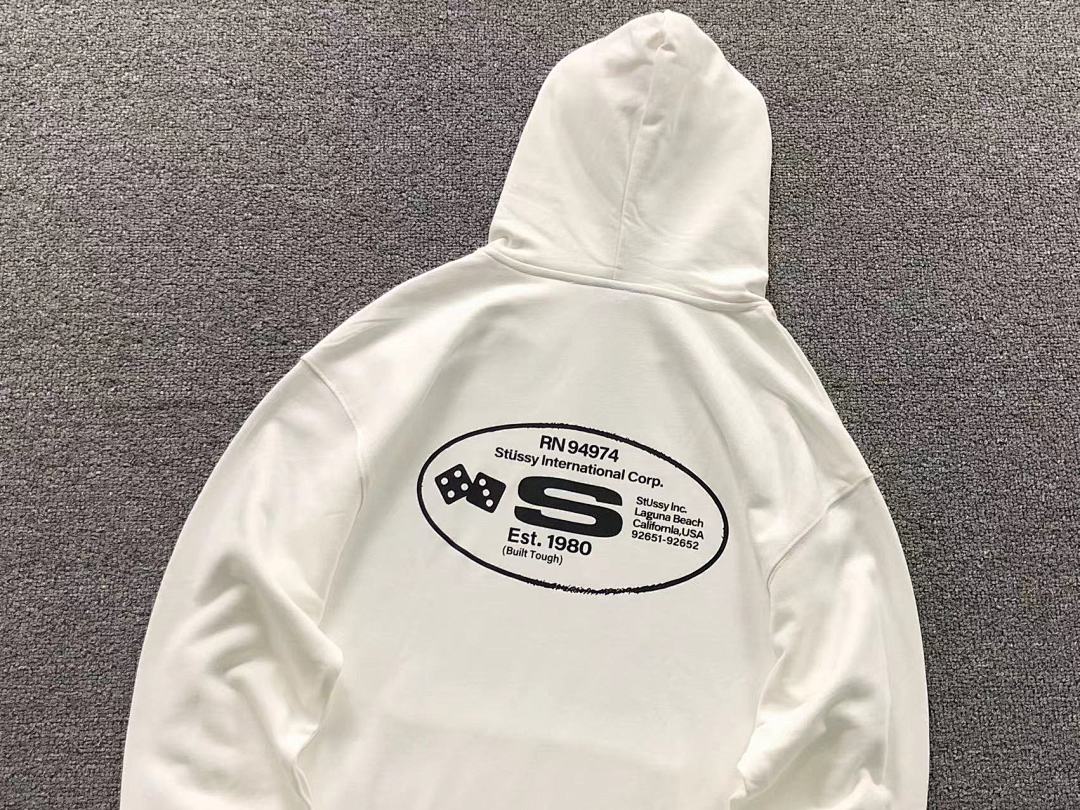 Stussy 135 STUSSY HOODIE 3108300421 (Im 170Cm 60Kg I Wear Size L In The Phot) - Image 9