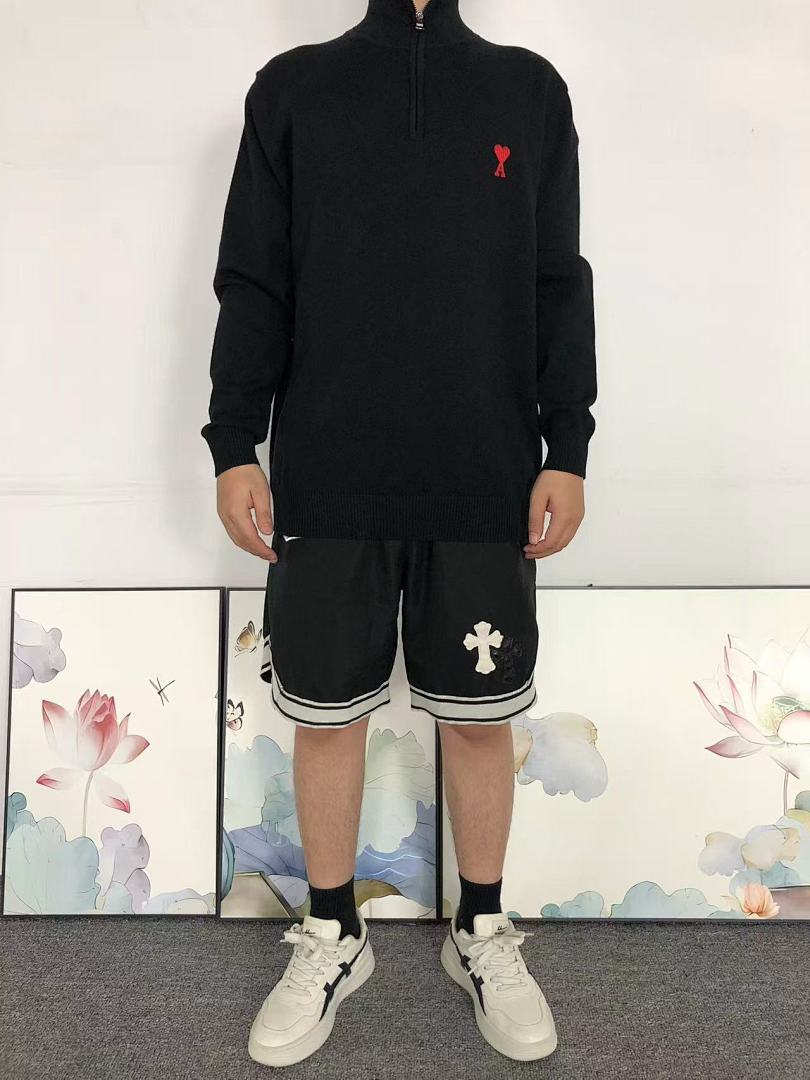 Unbranded 175 AMI SWEATER 219040101 (Im 170Cm 60Kg I Wear Size XL In The Phot) - Image 3