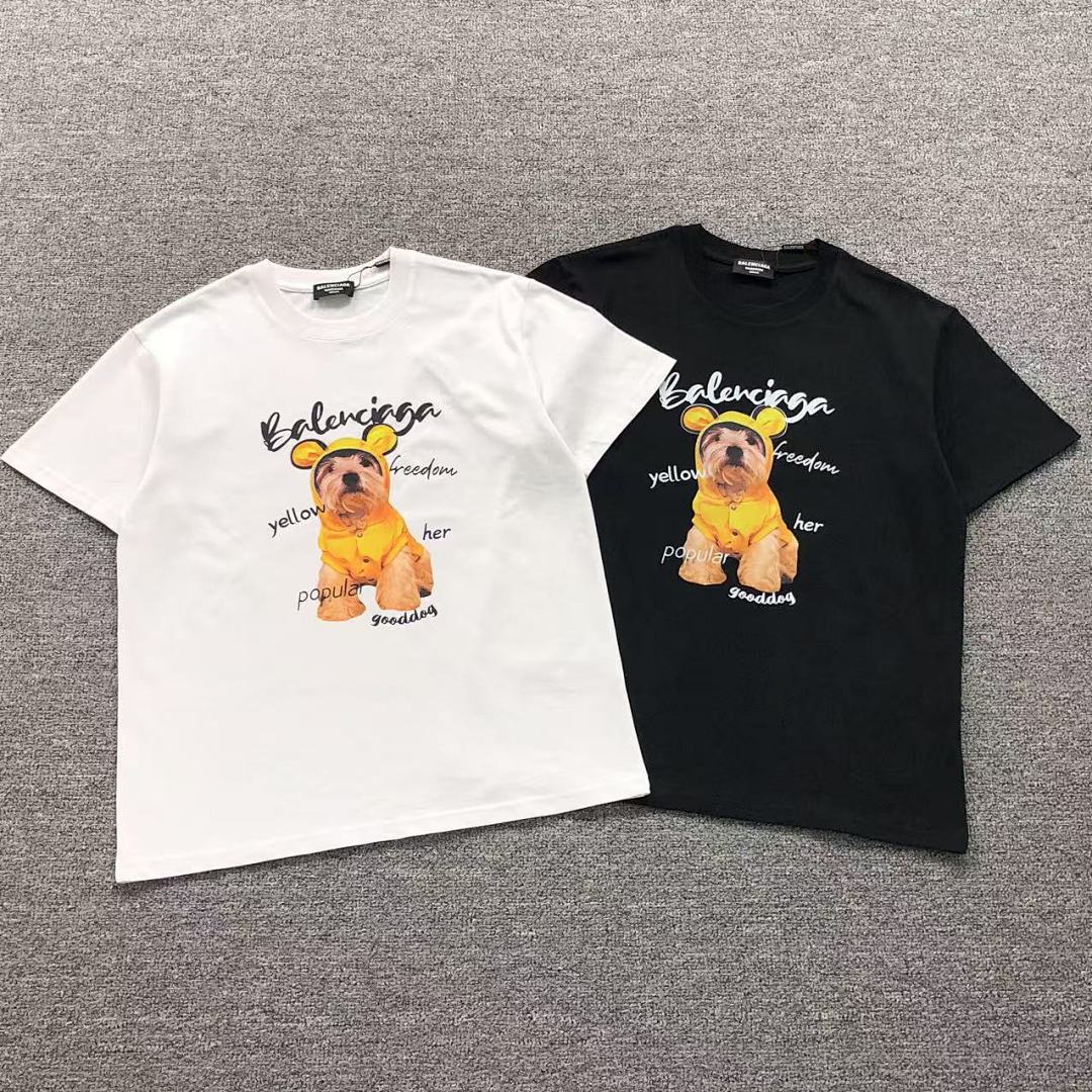 Balenciaga 125 B⭐L⭐⭐⭐IA⭐A T-SHIRT 411141721 (Im 170Cm 57Kg I Wear Size M In The Phot), photo 1