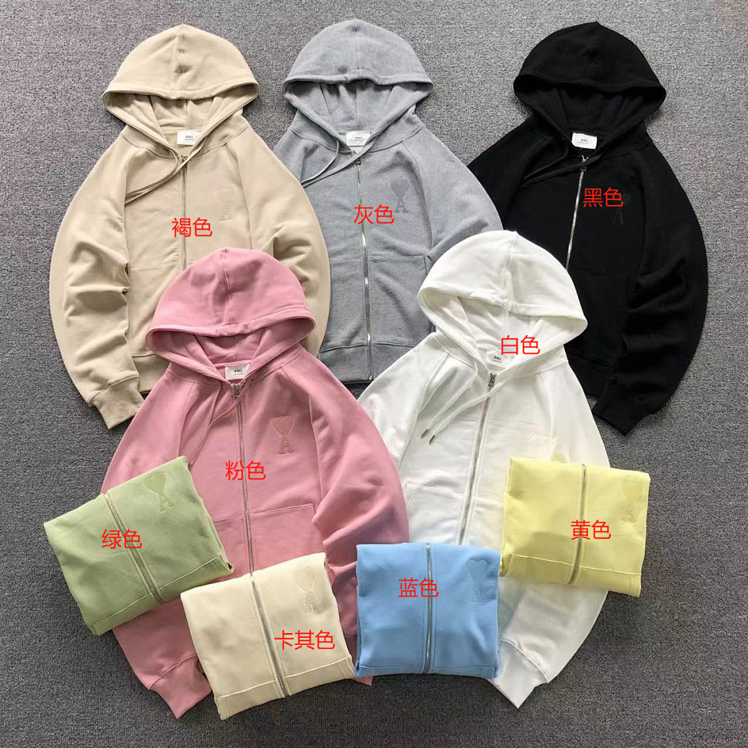 AMI 128 AMI HOODIE 503140588 (Im 170Cm 60Kg I Wear Size S In The Phot) - Image 2