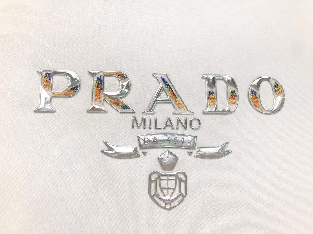 Prada 88 P⭐A⭐A T-SHIRT 125210232 (Im 170Cm 60Kg I Wear Size M In The Phot) - Image 10